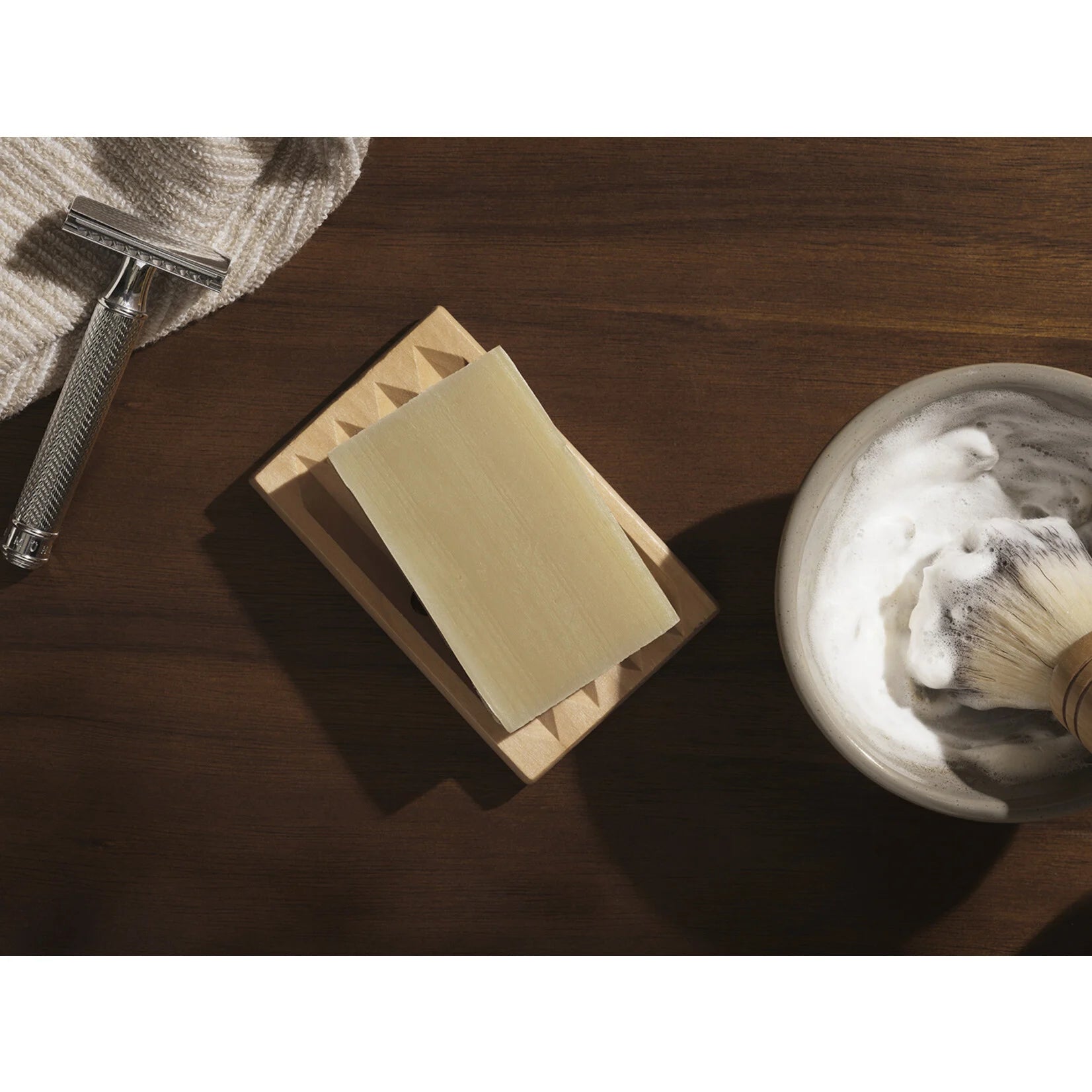 Helemaal Shea Scheerzeep 100 gram - unisex | NATURE'S groove