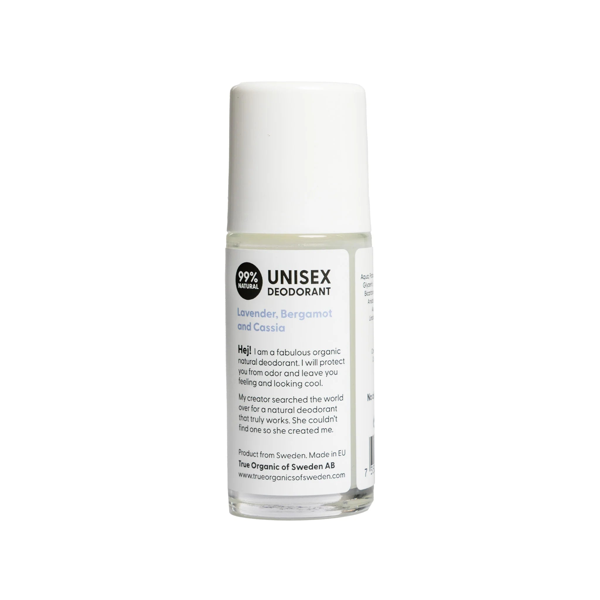 True Organic of Sweden Undercover Agent natuurlijke deodorant